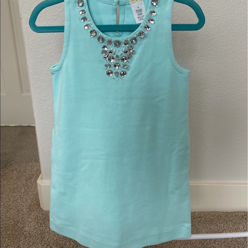 Crewcuts size 6 embellished shift dress